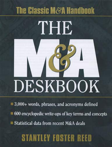 Beispielbild fr The M&a Deskbook zum Verkauf von Ammareal