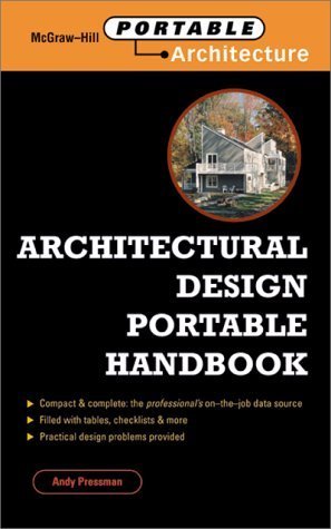 Architectural Design Portable Handbook (9780071352147) by Pressman, Andy