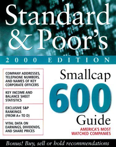 Beispielbild fr Standard and Poor's Smallcap 600 Guide zum Verkauf von ThriftBooks-Atlanta