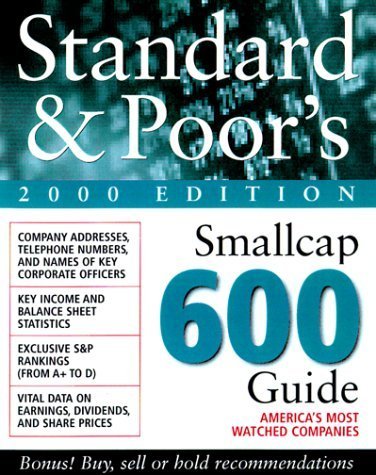 9780071352550: Standard & Poor's SmallCap 600 Guide 2000