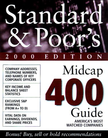 Beispielbild fr Standard & Poor's Midcap 400 Guide zum Verkauf von ThriftBooks-Atlanta