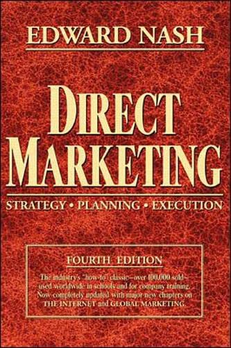 9780071352871: Direct Marketing: Strategy, Planning, Execution (MARKETING/SALES/ADV & PROMO)