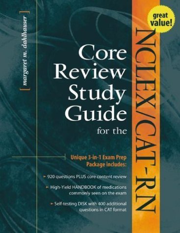 Stock image for NCLEX/CAT-RN Core Review Study Guide for sale by Bookmans