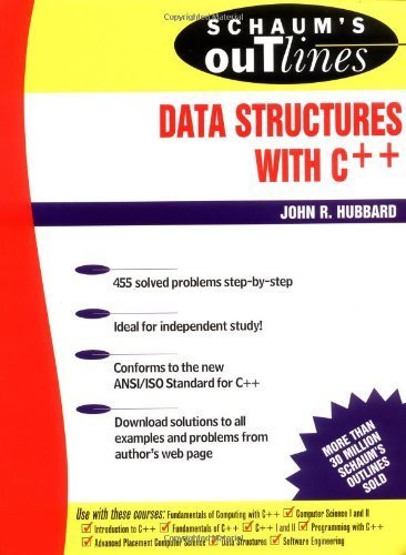 9780071353458: Schaum's Outline of Theory and Problems of Data Structures With C++