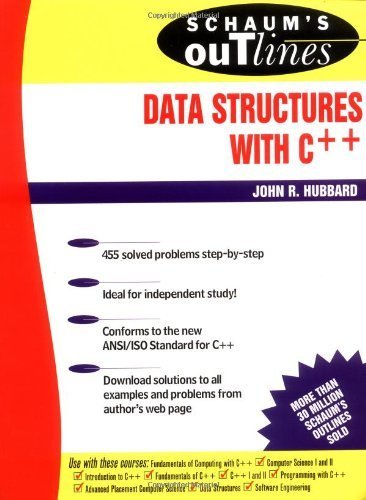 9780071353458: Schaum's Outline of Data Structures with C++