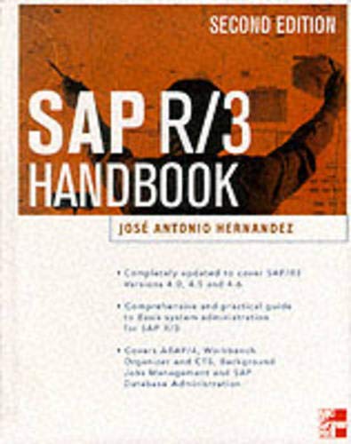 Imagen de archivo de SAP R/3 Administrator's Handbook a la venta por ThriftBooks-Dallas