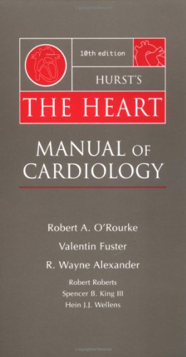 Imagen de archivo de Hurst's the Heart : Manual of Cardiology a la venta por Better World Books Ltd