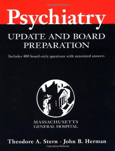 Imagen de archivo de Massachusetts General Hospital Psychiatry Update and Board Preparation a la venta por More Than Words