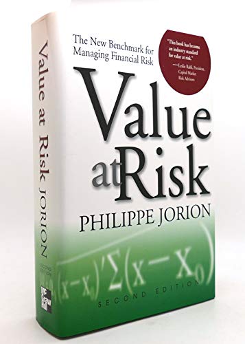 Beispielbild fr Value at Risk : The New Benchmark for Managing Financial Risk zum Verkauf von Better World Books