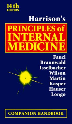 Stock image for Harrisons Principles of Internal Medicine, Companion Handbook for sale by GoodwillNI