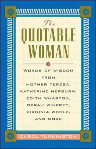 Imagen de archivo de The Quotable Woman a la venta por Better World Books