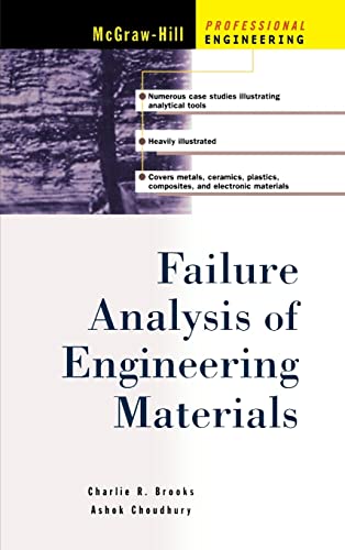 Stock image for Failure Analysis of Engineering Materials for sale by Books Unplugged