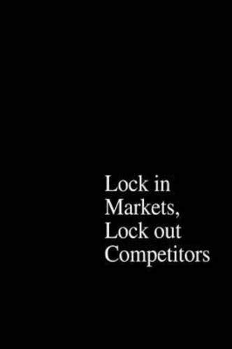 Beispielbild fr The Power of Strategic Thinking: Lock In Markets, Lock Out Competitors zum Verkauf von Wonder Book