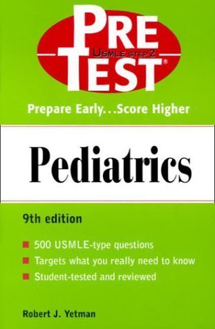 Stock image for Pediatrics : PreTest Self Assessment and Review for sale by Better World Books