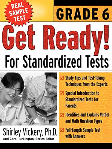 9780071360159: Get Ready! for Standardized Tests: Grade 6 (Get Ready for Standardized Tests Series)