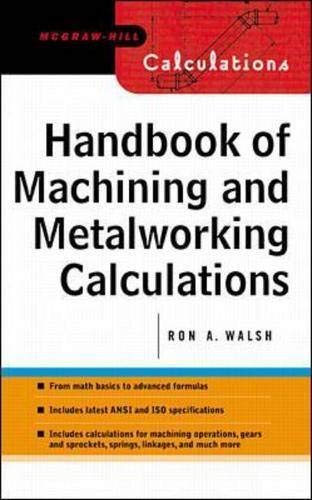 9780071360661: Handbook of Machining and Metalworking Calculations