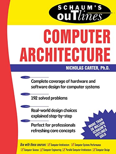 Stock image for Schaum's Outline of Computer Architecture (Schaum's Outlines) for sale by HPB-Red