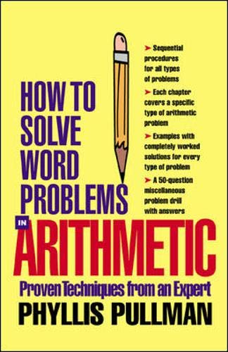 Beispielbild fr How to Solve Word Problems in Arithmetic zum Verkauf von BooksRun