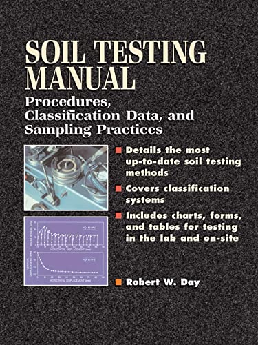 9780071363631: Soil Testing Manual: Procedures, Classification Data, and Sampling Practices