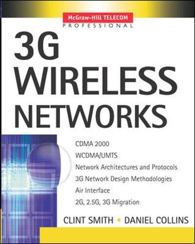 Beispielbild fr 3G Wireless Networks zum Verkauf von Better World Books: West