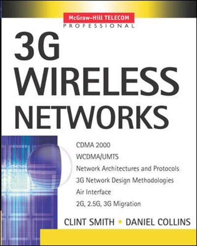 Imagen de archivo de 3G Wireless Networks a la venta por Better World Books: West