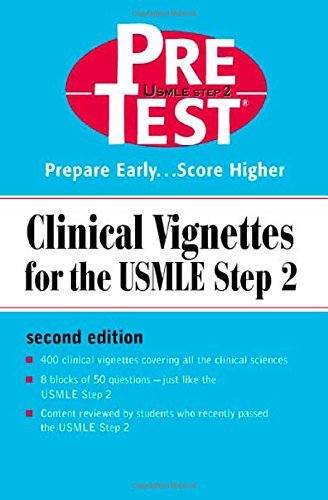 Stock image for Clinical Vignettes for the USMLE Step 2: Pretest Self-Assessment & Review for sale by ThriftBooks-Atlanta