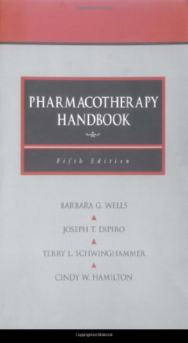 Beispielbild fr Pharmacotherapy zum Verkauf von Better World Books