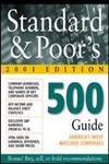 9780071365048: Standard & Poor's 500 Guide: 2001