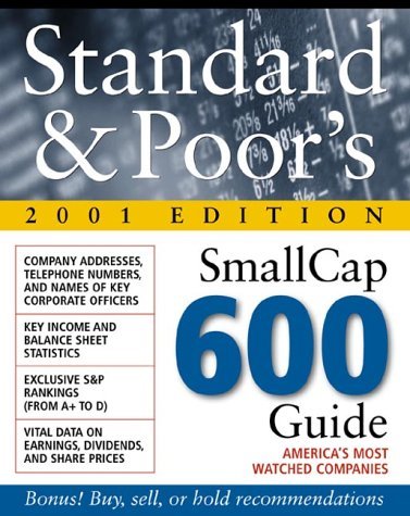9780071365055: Standard & Poor's SmallCap 600 Guide, 2001 Edition