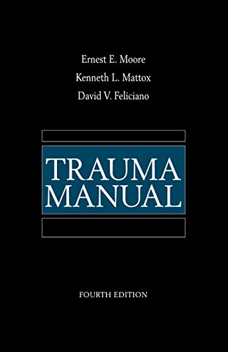 9780071365086: Trauma Manual, Fourth Edition