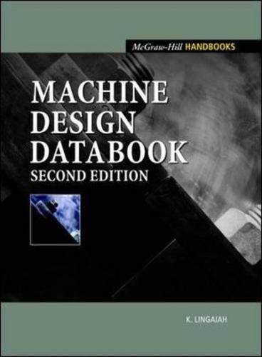 Imagen de archivo de Machine Design Databook a la venta por SecondSale