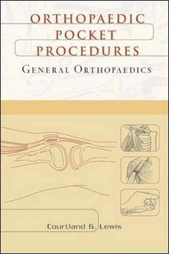 9780071369855: General Orthopaedics (Orthopaedic Pocket Procedures Series)
