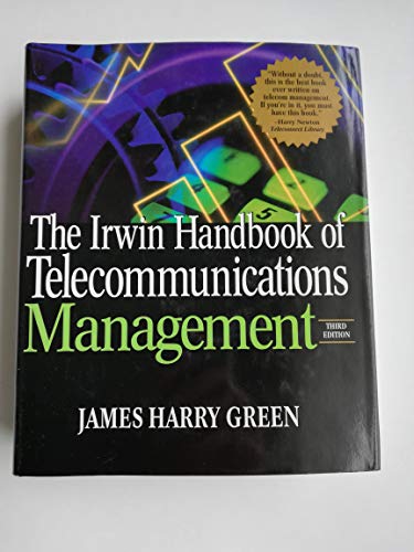 Imagen de archivo de The Irwin Handbook of Telecommunications Management a la venta por Better World Books
