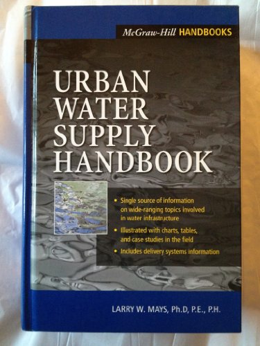 Stock image for Urban Water Supply Handbook (Handbook) for sale by Phatpocket Limited