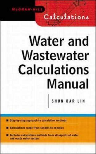 9780071371957: Water and Wastewater Calculations Manual