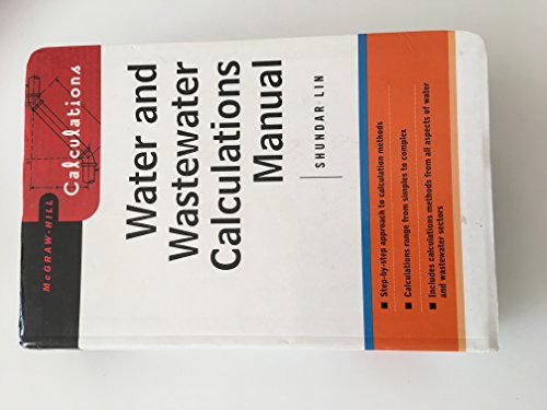 9780071371957: Water and Wastewater Calculations Manual