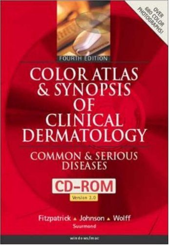 9780071372459: Color Atlas and Synopsis of Clinical Dermatology, Book & CD-ROM