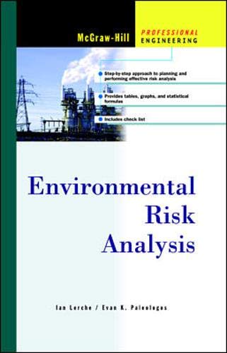 Stock image for Environmental Risk Analysis for sale by HPB-Red