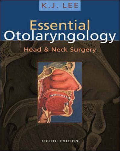 Beispielbild fr Essential Otolaryngology, 8/e zum Verkauf von Wonder Book