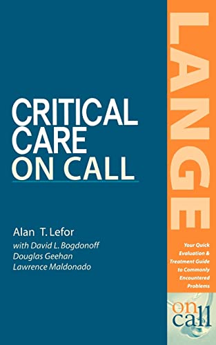 9780071373456: Critical Care On Call (LANGE On Call)