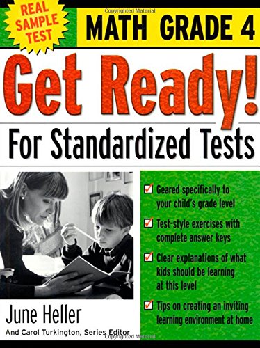 Imagen de archivo de Get Ready! For Standardized Tests : Math Grade 4 a la venta por Wonder Book