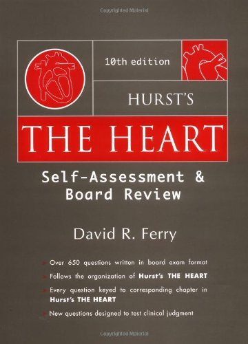 9780071374699: Self Assessment and Board Review (Hurst's the Heart)