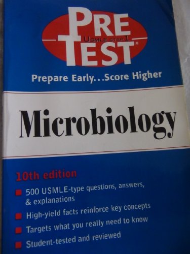 Stock image for Microbiology: PreTest Self-Assessment and Review for sale by HPB-Red