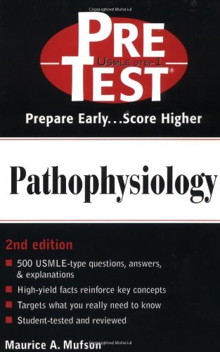 Beispielbild fr Pathophysiology: PreTest Self-Assessment and Review zum Verkauf von HPB-Red