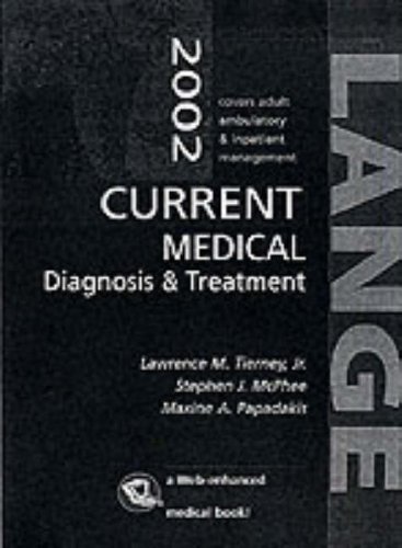 Stock image for Current Medical Diagnosis & Treatment 2002 for sale by Library House Internet Sales
