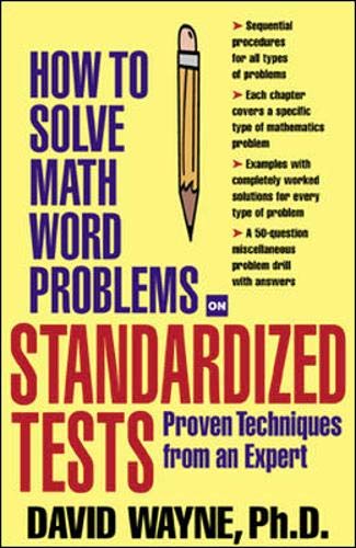 9780071376938: How To Solve Math Word Problems On Standardized Tests (How to Solve Word Problems Series)