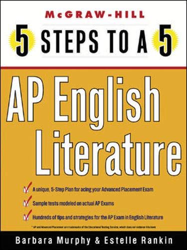 9780071377195: 5 Steps to a 5 on the Advanced Placement Examinations: English Literature