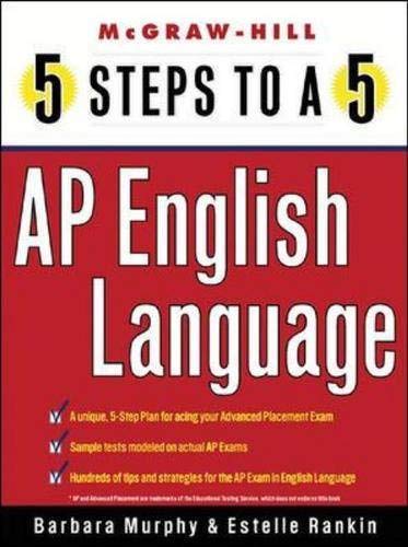 Beispielbild fr 5 Steps to a 5 on the Advanced Placement Examinations: English Language zum Verkauf von BooksRun