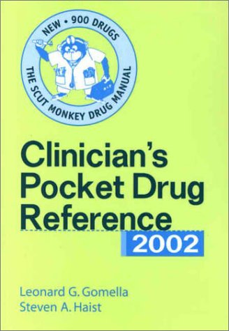 Stock image for Clinician*s Pocket Drug Reference 2002 for sale by dsmbooks
