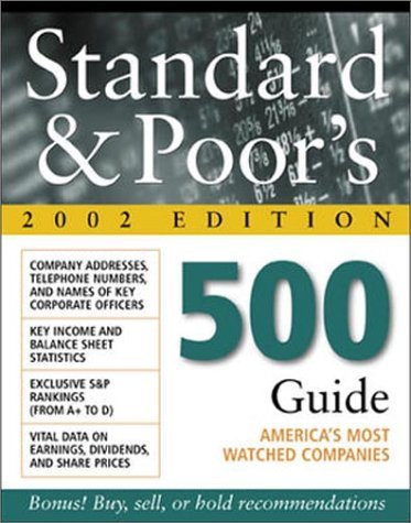 9780071380713: Standard & Poor's 500 Guide 2002 (Standard & Poor's 500 Hundred Guide, 2002)